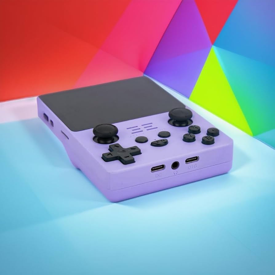 PowKiddy RGB20S ゲーム機 パープル Amazon.com: Purple RGB20S Handheld Game Console Custom-Made