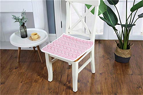 Tapis de siège auto coussin de chaise antidérapant et sol rose - 3