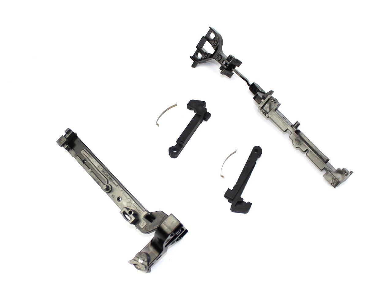 Kit de réparation pour rails de toit ouvrant avec supports et clips pour Mercedes A-Class W176 (2012-2018) 604836866/604836865 III