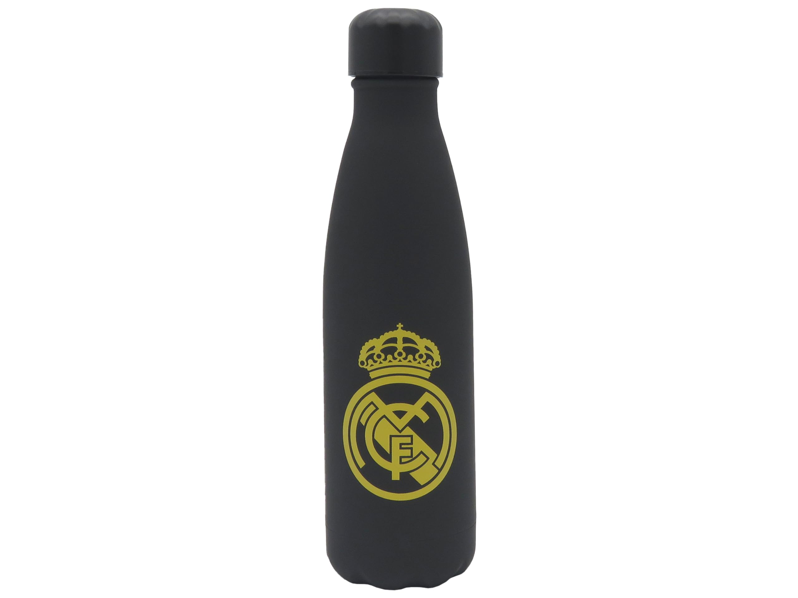 CyP Brands- Real Madrid, Bottle, Water Bottle, Jerry, Canteen, White, Official Product