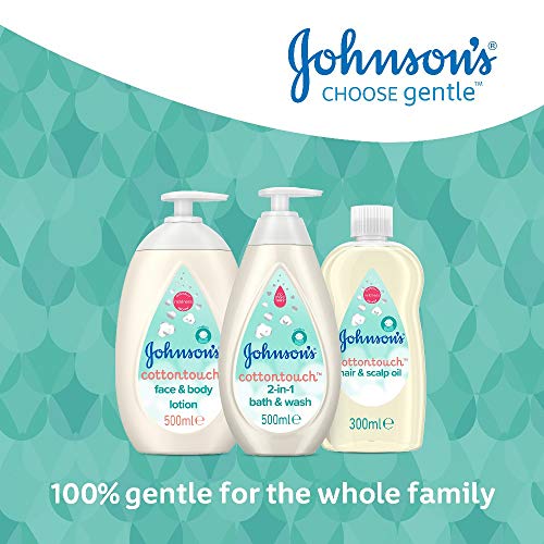 Gel douche sensation coton Johnson's Baby 2 en 1 500ml pour le rituel du bain du soir des bébés