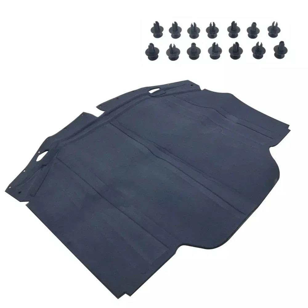 Isolamento auto Per Mercedes Per Benz 300SL 500SL 600SL R129 SL320 Tappetino Isolante Termico Cofano Motore Telo In Cotone Fonoassorbente Tappetino Isolante Termico Isolante Termico Cofano Motore