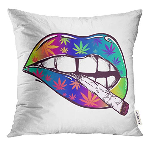 Upoos B178CFA39 Housse de coussin décorative pour la maison, polyester & polyester mélangé, Multi 5, 20 x 20 inches Cover