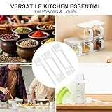 5-Piece Precision Protein Scoop Set, 5g Measuring Spoons for Powders, Liquids, Baking, and Health Supplements – Multi-Purpose Kitchen and Fitness Tool - Image 7