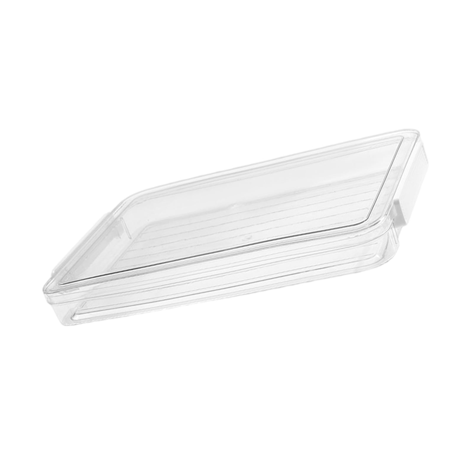 Hsioluted Clear Document Storage Box Stackable Filing Containers Paper Storage Box Supplies For Organizing Clear Document Organizers