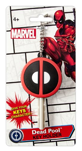 Marvel Deadpool Logo Soft Touch PVC Key Holder Multi-colored, 1