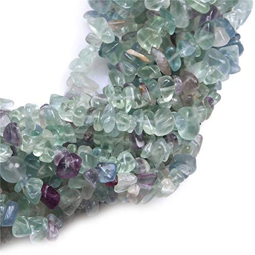 Image of 5-8mm Fluorite Crystal Chips Natural Chip Stone Beads for Jewelry Making
