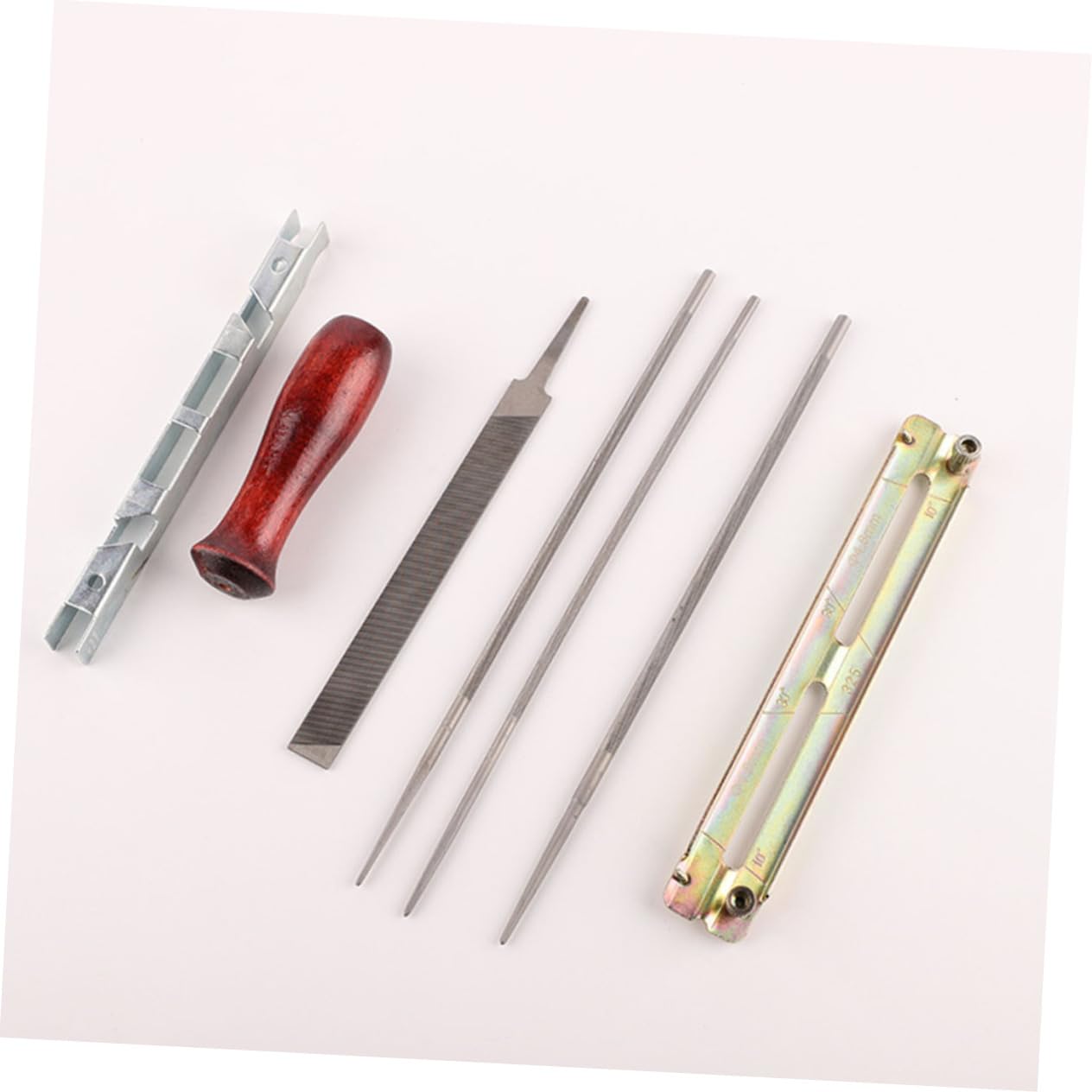 ARTIBETTER 7 Piece File Set Woodworking File Set Sharpener Kit for Wood Metal Plastic