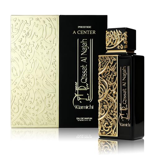Image of QISSAT AL NAJAH KIAMICH Cologne for Men | Premium Lavender & Oud Eau de Parfum | 100ml Long Lasting Perfume with Geranium & Frankincense | Fresh Woody Spiritual Scent