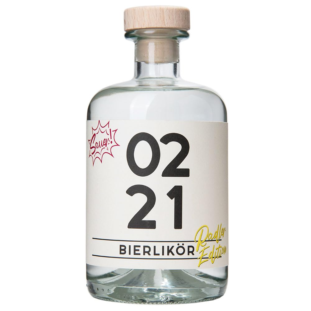 0221 Bierlikör Radler Edition | Die kölsche Antwort auf den Limoncello | Mit Kölsch destilliert | Köln Cologne | 16% Vol. | (1x 0,5 l)