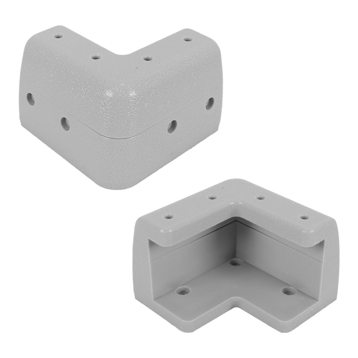 Alide 1 set di montaggio solare: set di montaggio, staffe angolari e laterali in plastica ABS, per pannelli con telaio da 17-40 mm