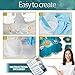 Resinfans Epoxy Resin Kits 2 Parts 1 Gallon Kit Supplies - Crystal Clear Art and Craft Countertop Resin Wooden Repair Polishing Making Accessories Tools for Beginners Decor Gift Resin Mold Silicone
