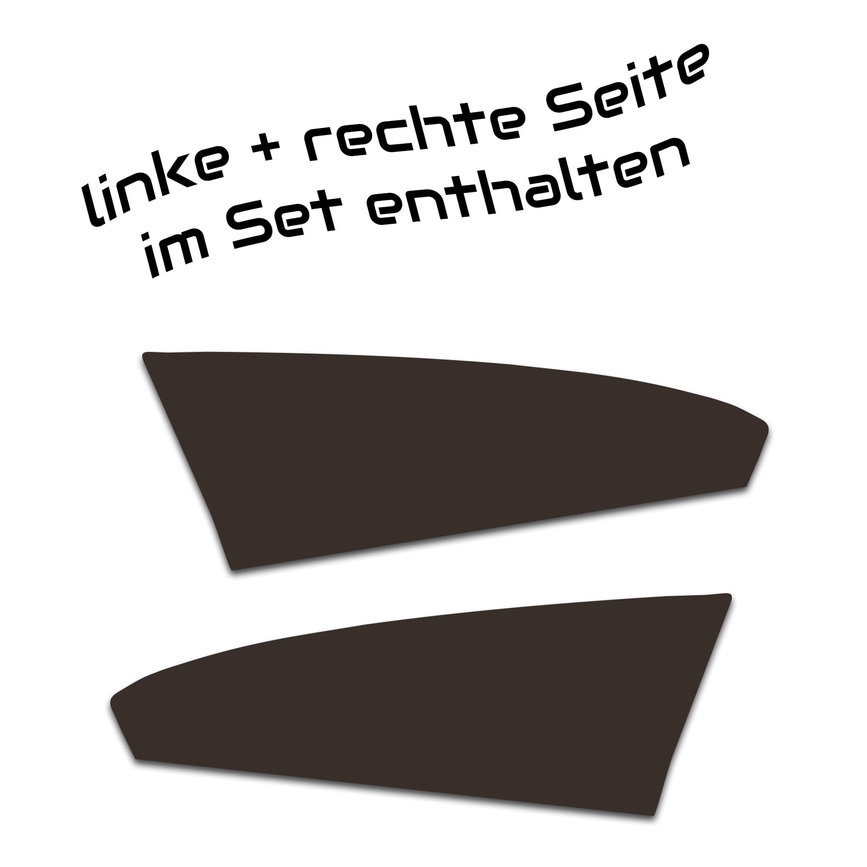 Finest Folia folia na tylne światła, zestaw folii (Dark Grey, E91 kombi C032)