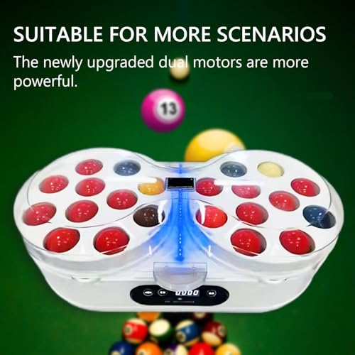 Limpiador de bolas de billar automático para eliminar manchas y restaurar el brillo original 2