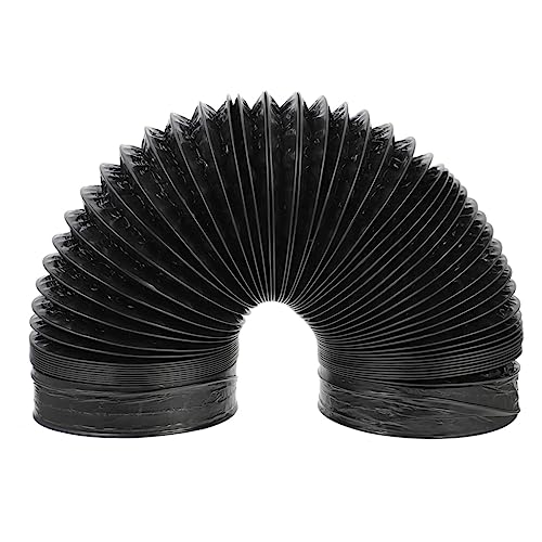 Tuyau ventilation aluminium 160 mm KOMBIUDA gaine flexible noire cuisine