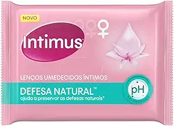 Intimus Lenços Umedecidos, Com Perfume, 16 unidades
