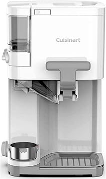 Cuisinart Mix It In Ice Cream Maker Machine, 1.5 Quart Mix It In Soft Serve, Yogurt, Sorbet, Sherbet Maker, White, ICE-45P1