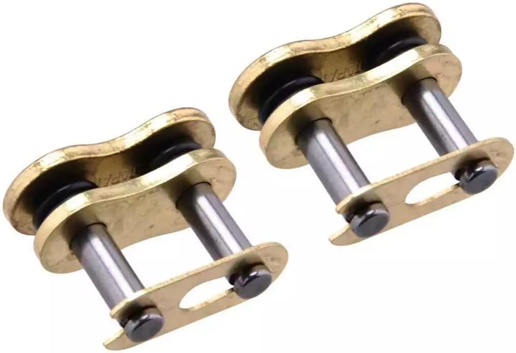 Auto Repair Parts 2 Sets Motorcycle 428HV Chain Master Link Connecting Joint Clip O-Ring Easy to Replace