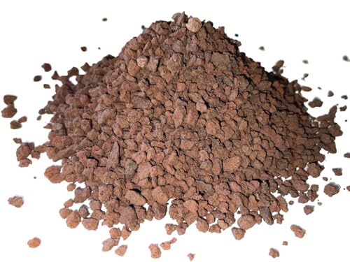 Rotopor Lava 2-8mm Rot-Braun Deko 20 Ltr Sack Lavakies Kies Mulch Lavasplitt Rot Braun Eifellava