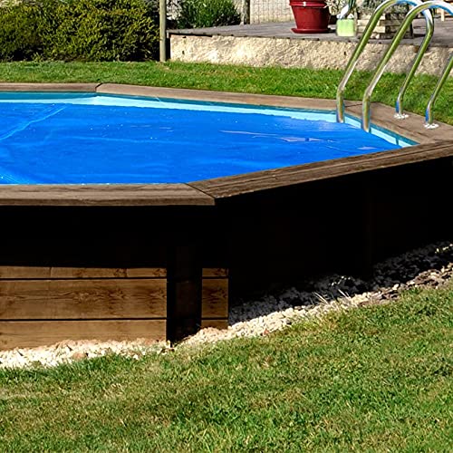 Gre Cvpe550 - Cubierta De Verano Para Piscinas Enterradas, Apto Para Piscina De Ø550 Cm, 400 Micrones