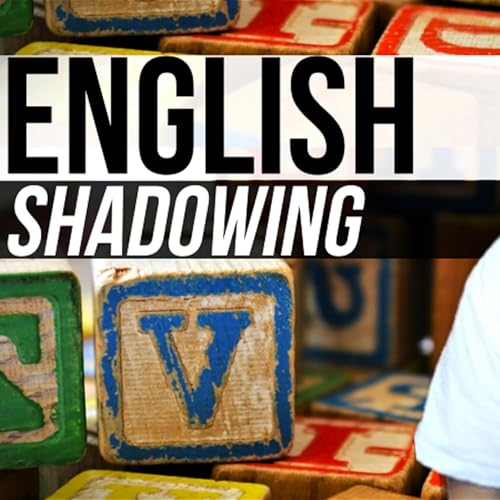 Repeat-After-Me Shadowing English Speaking Practice Podcast Por  arte de portada