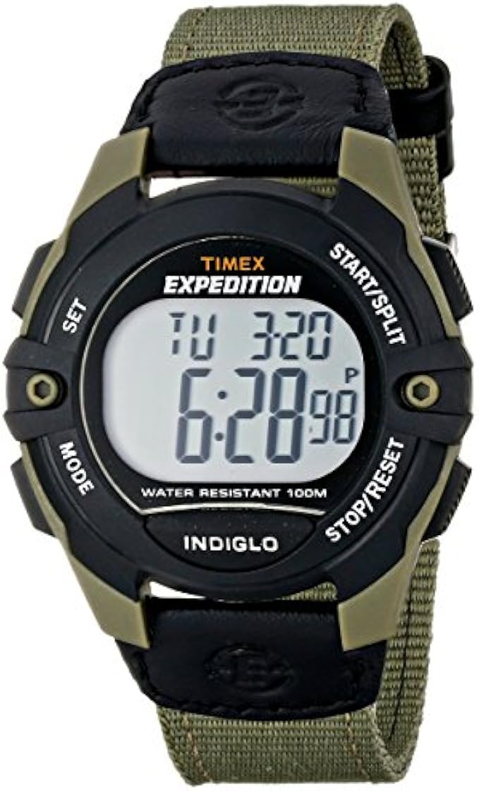 Timex Expedition Digital Chrono Alarm Timer 39mm Watch