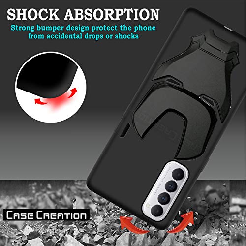 Image of COVERLY Official 3D Smooth Feel Avengers Logo Mask Soft Rugged Grip Silicone Iron Man Engraved Cartoon Movie Engraved Silicone Rubber Matte Back Cover for Oppo Reno 4 Pro (6.3 inch) - Black