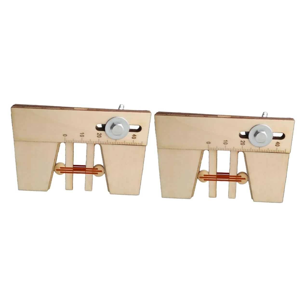 ibasenice 2pezzi Strumento Di Ormeggio Legno Per Modelli Di Vela Compatto e Leggero Con Display Scala Realizzato Materiale Legnoso Per Uso Elegante e Funzionale