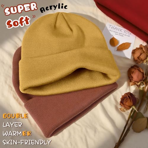 Image of ZOORON Toddler Beanie Boys Girls Beanies Kids Winter Hats Children Knit Cap
