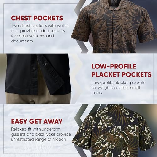 Vertx Dadeland CCW Mens Concealed Carry Tactical Shirt, Stretch Fabric for Outdoors, Relaxed-Fit3