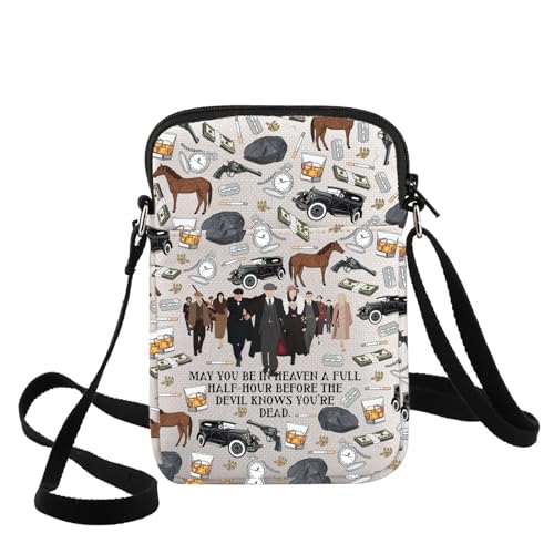 WZMPA Bolsa cruzada familiar de crimen, regalo para fanáticos de