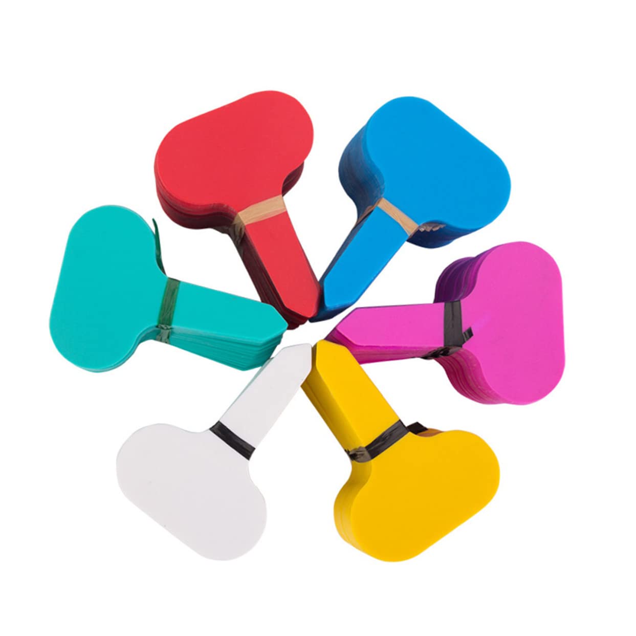 Garden Plant Markers 200pcs Mini T-Type Plant Tags PVC Plant Name Tags