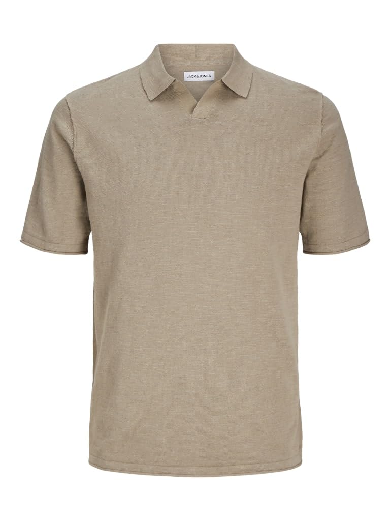JACK & JONES Herren Jjkane Knit Split Neck Polo Poloshirt