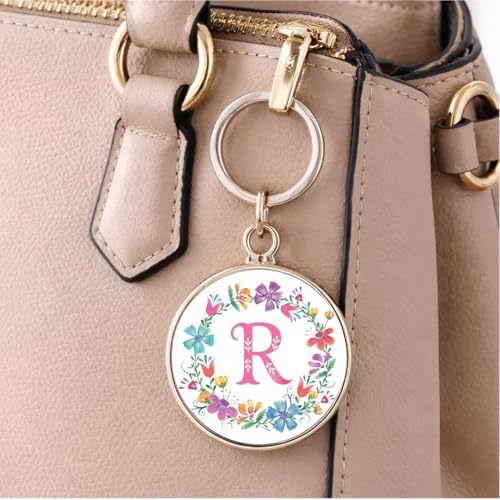 Image of magical gifts MG | Premium Alphabet & Initial Metal Keychain for Bags & Keys | Double-Sided | Personalized Initial Charm Keyring | Heavy-Duty Metal | Perfect for Gifting & Daily Use