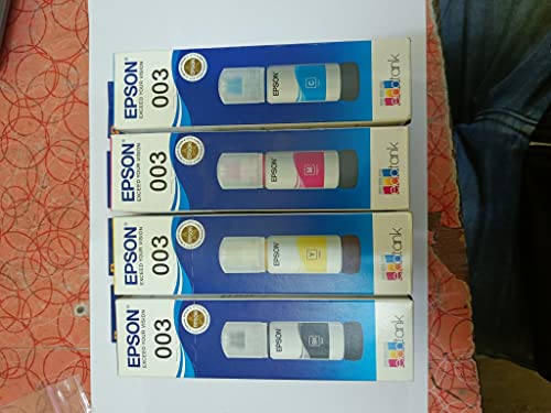 Epson 003 65 ml for EcoTank L1110/L3100/L3101/L3110/L3115/L3116/L3150/L3151/L3152/L3156/L5190 Black Ink Bottle (Image - 4)