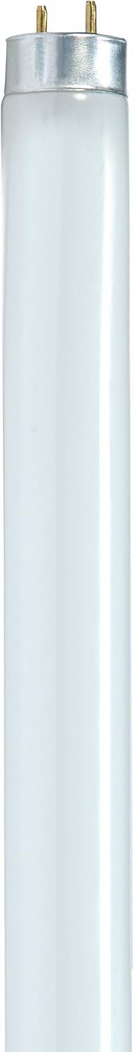 Satco S8433 24-Inch 6500K 17-Watt Medium Bi Pin T8 Instant/Rapid Start Energy Saving Lamp, Daylight
