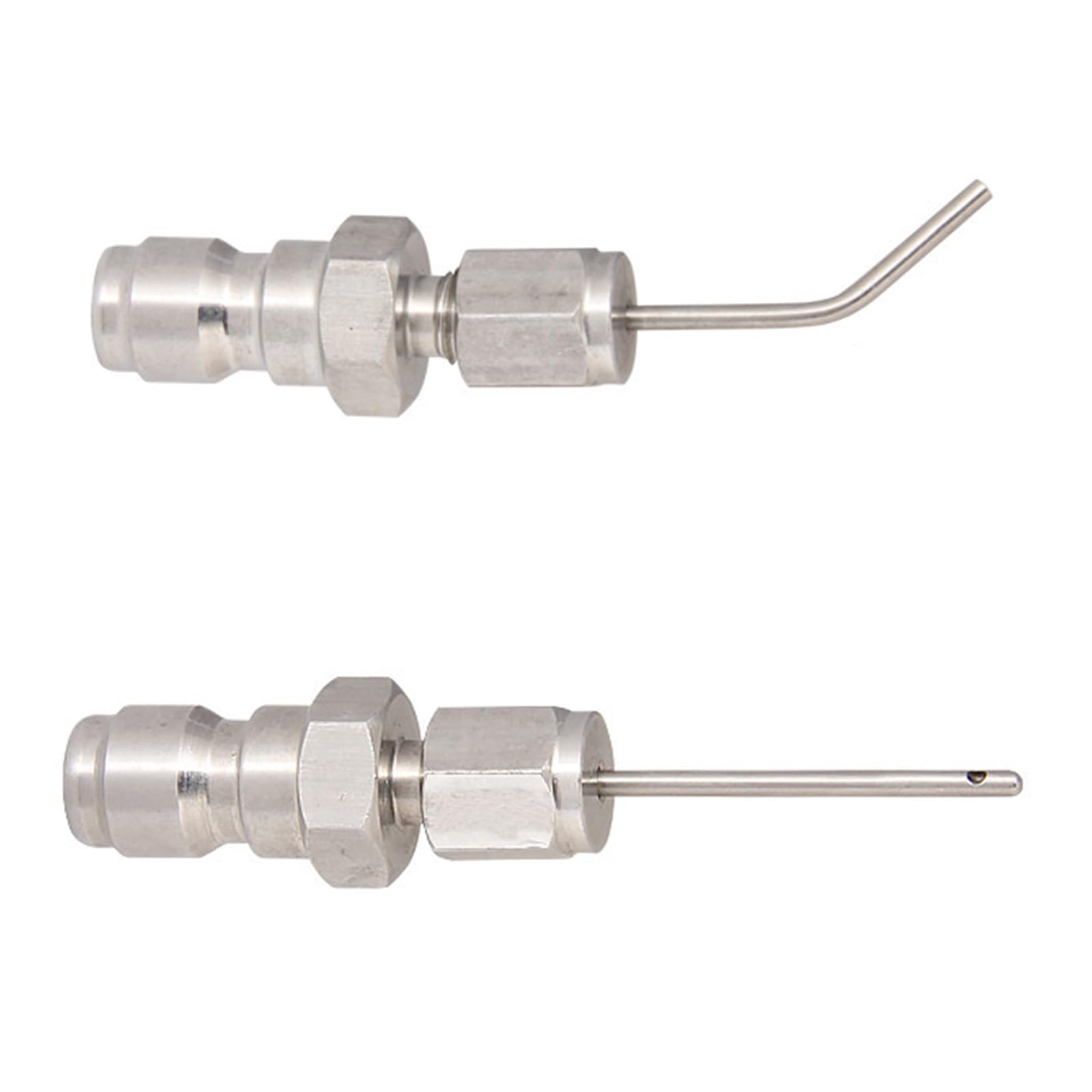 Ordinaryone 8Cm 2Pieces Alloy Steel Pressure Washer Nozzle Set Ideal For Vehicle Driveway And Patio Cleaning Toughly Dirt Removal Mixture Sprinkle Nozzle