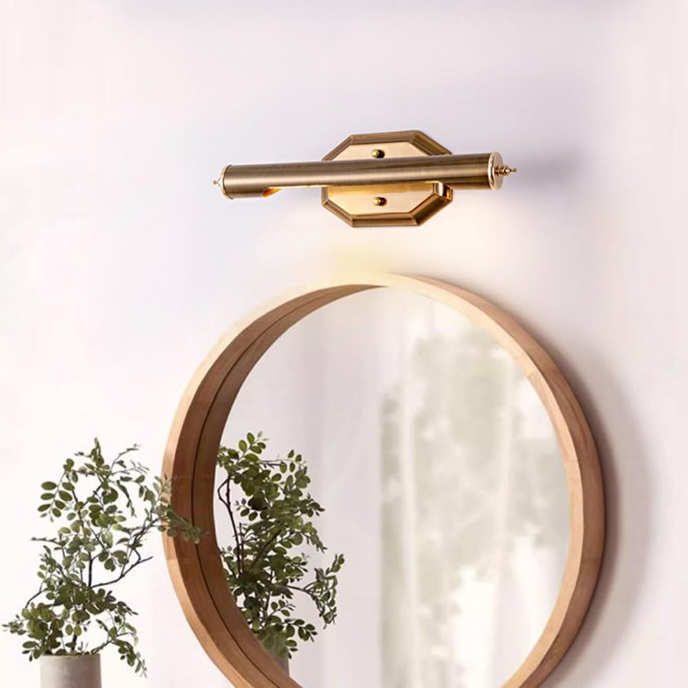 Kinkiet Retro minimalistyczna metalowa lampa ścienna do toaletki, obraz olejny, oświetlenie artystyczne, dekoracja domu, galeria kawiarni Lampa ścienna do łazienki(Mały)