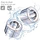 622g Edelstahl Penisring Magnetische Hodensack Bondage Cockring,CBT Hodenstrecker Ballstretcher Penistraining,Hodenringe für Den Mann,Peniszaumzeug Penisringe Cockringe,Sex Spielzeug für die Männer