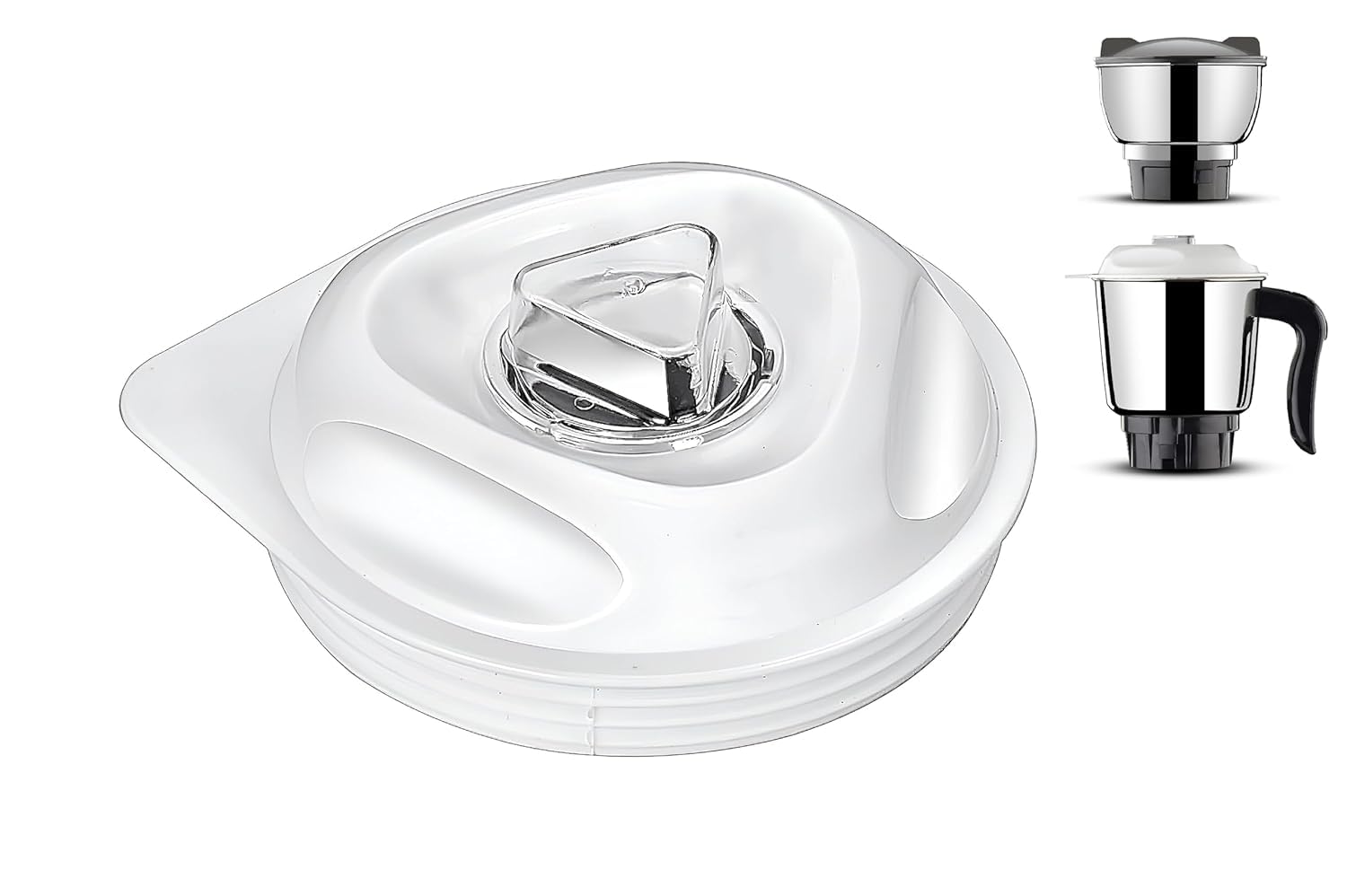 Nechu Kitchen Compatible Replacement Jar Lid/Cap for Butterfly Mixer Grinder | Fits 500 ml & 1 Litre Jars-image-34