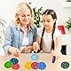 9 Stück Mathe Fidget Spinners, Mathe Fakten Lernspielzeug für Kinder, Math Facts Fidget-Spinner Sensorisches Spielzeug, Lernspielzeug Stressabbau Spinners für Math Games(Multiplikation,Division)