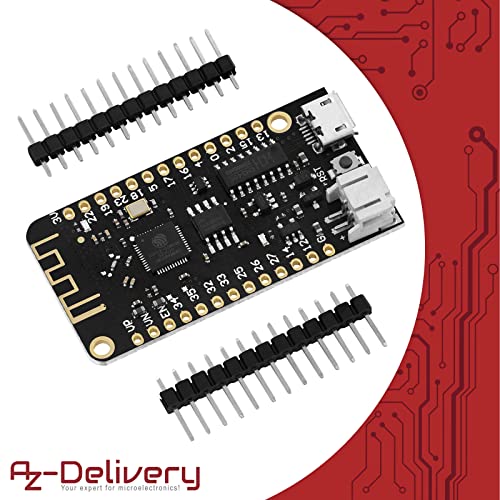AZDelivery 5 x LOLIN32 Lite V1.0 - ESP-32, WiFi & Bluetooth inkl. e-bok