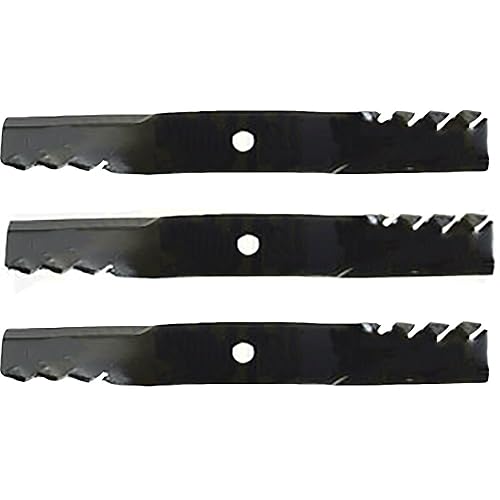 RAParts (3) Commercial Mulching Blades Fits John Deere 54C Mower Decks Replaces M143520 M145516 disponible en Yaxa Colombia