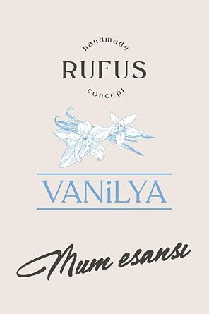 Rufus Concept Vanilya Mum Esansı 100ml