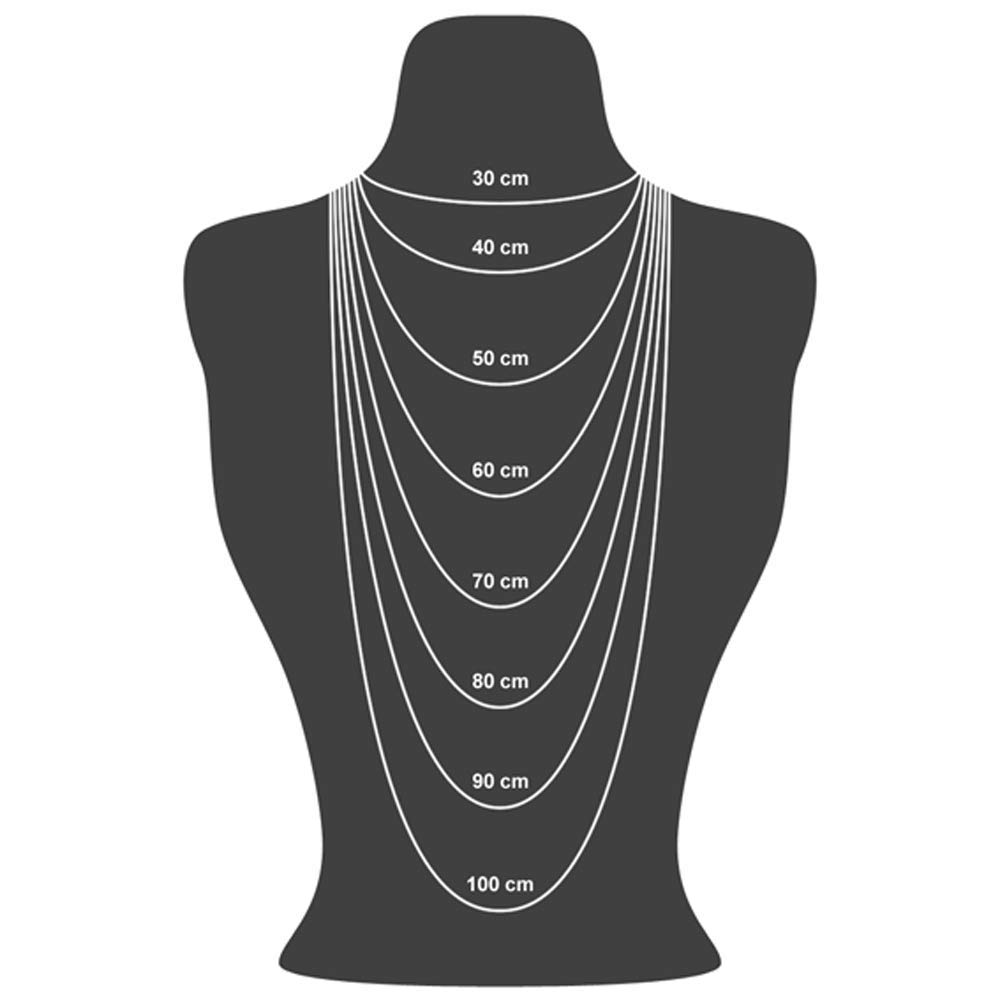 JEWLIX 925 Silber Königskette Herren Damen Halskette 2,5mm