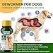 QIFEISHANKA lvermect Dewormer Liquid for Dogs, Broad Spectrum for All Wormer, Digestive Cleanser Treatment, Hookworms, Lung Worms, Pin Worms, Round Worms