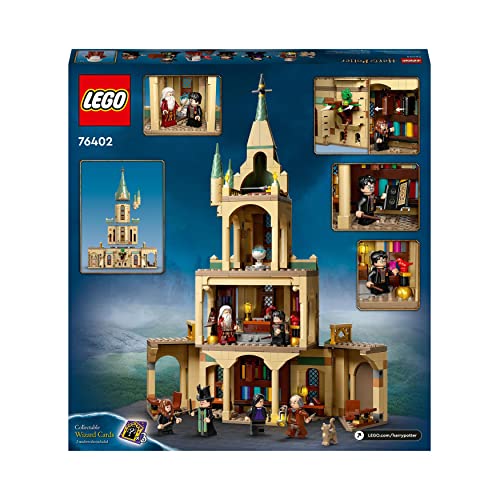 Harry Potter Hogwarts: Ufficio di Silente, Set Modulare da Collegare al Castello Giocattolo con 6 Minifigure, Cappello Parlante e Spada Grifondoro, Giochi per Bambini e Bambine, Idee Regalo 76402 - Lego - Immagine 8