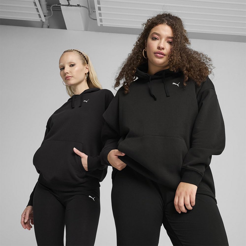 PUMA Bluza z kapturem unisex Ess Relaxed Fl (1 szt.)