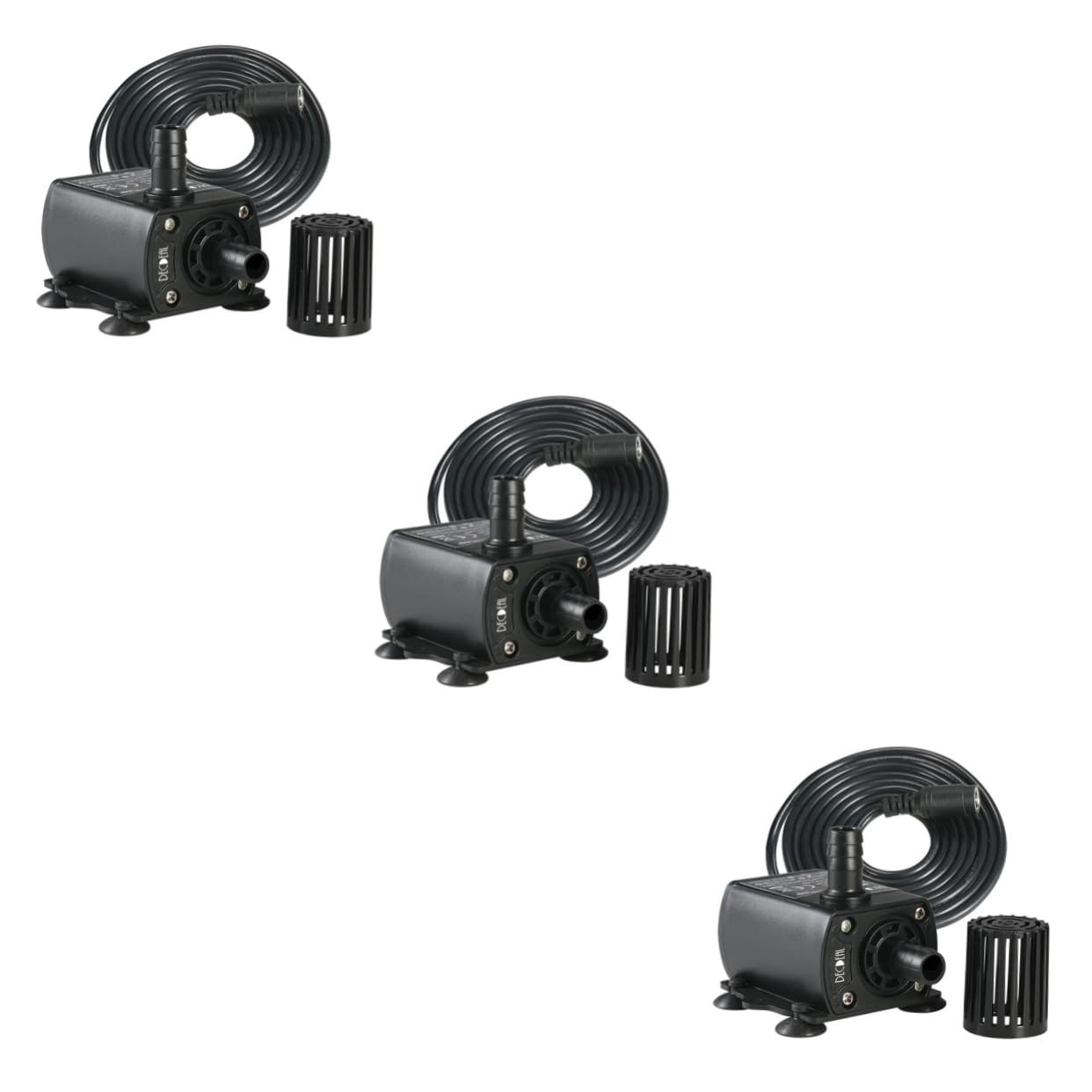 minkissy 3piezas Mini Bomba De Agua Dc Sumergible Para y Bomba Silenciosa De Circulación Para Enfriamiento De Peceras y Hidropónicas