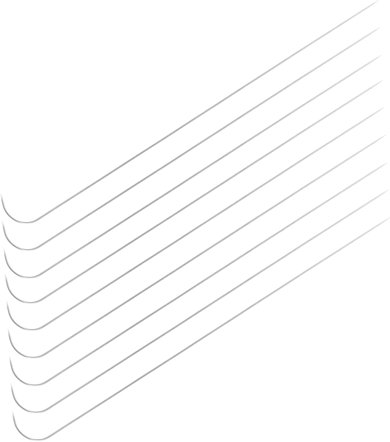 OHPHCALL 9pcs Beading DIY Needles Jewelry Making Tools Beading Needle Threader for Jewelry Making Bracelet for Beads